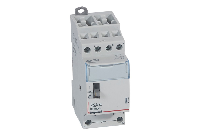 Kontaktorius 4P 25A 230V 4NO 2 modulių CX3 - LEGRAND