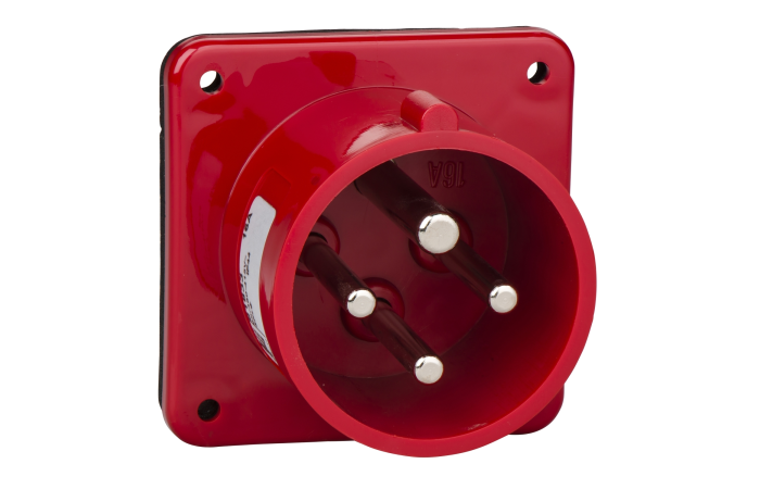 Kištukas CEE į/l 5P 16A 400V IP44 6h PratiKa - SCHNEIDER ELECTRIC