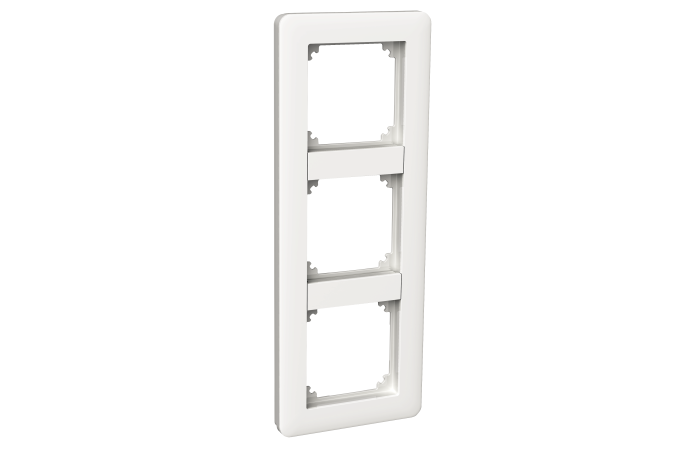 Rėmelis trigubas baltas Exxact Primo - SCHNEIDER ELECTRIC