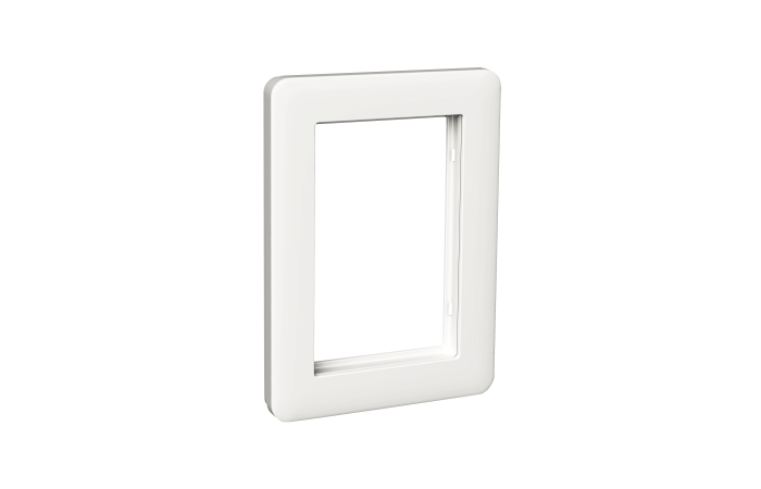 Rėmelis viengubas dvigubam lizdui baltas Exxact Primo - SCHNEIDER ELECTRIC