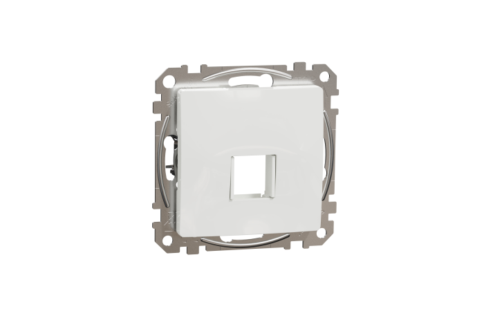 Dangtelis viengubas kompiuterio lizdui KEYSTONE HDMI RJ45 baltas kat.5e/6 UTP SEDNA DESIGN - SCHNEIDER ELECTRIC