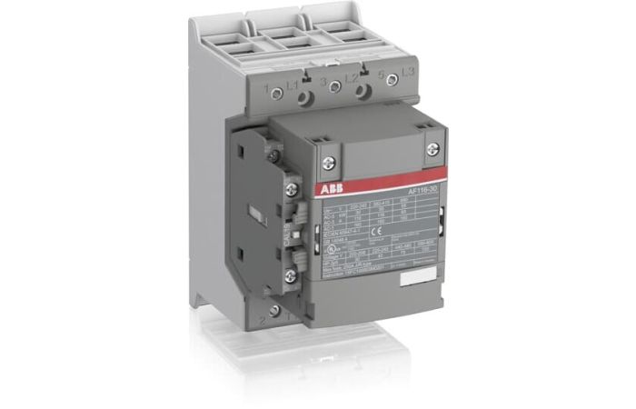 Kontaktorius 3P 55kW 100-250V AC/DC 1no+1nc AF116-30-11-13 - ABB