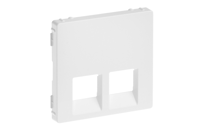 Dangtelis baltas dvigubas 2XRJ45 5 UTP VALENA LIFE - LEGRAND