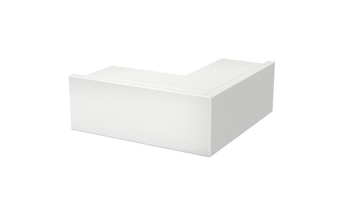 Išorinis kampas su dangčiu 80x80mm Plienas galvanizuotas / padengtas plastiku baltas RAL 9010 LKM A80080RW - OBO BETTERMANN (pavadinimas tikslinamas)