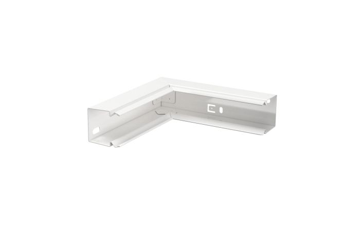 Vidinis kampas 40x40mm Plienas galvanizuotas / padengtas plastiku baltas RAL 9010 LKM I40040RW - OBO BETTERMANN (pavadinimas tikslinamas)