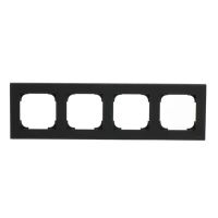 Rėmelis keturgubas juodos spalvos 8574 NS SKY Niessen - ABB