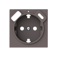 Dangtelis SCHUKO lizdui su USB A ir USB C TAUPE spalvos 8588.4 TP SKY Niessen - ABB