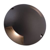 Šviestuvas v/t LED 2W IP67 3000K 65lm D-210mm H-50mm antracito spalvos HELIOS II - DEKO LIGHT