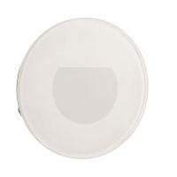 Dangtelis šviestuvui D-78mm į sieną baltos matinės spalvos ALWAID 2 - DEKO LIGHT