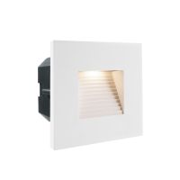 Dangtelis šviestuvui 100x100mm į sieną baltos spalvos su laiptuota skyle LIGHT BASE II COB OUTDOOR - DEKO LIGHT