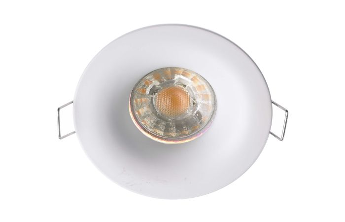 Šviestuvas į/l 1x50W GU5.3 IP65 D-85mm H-35mm baltas ALTAIR - DEKO LIGHT