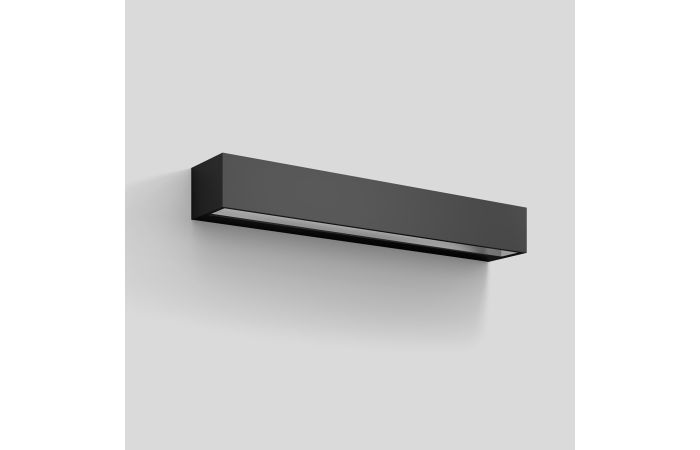 Šviestuvas v/t LED 29W IP20 3000K 1344lm 500x65mm H-80mm juodos/aliuminio matinės spalvos šviečia aukštyn/žemyn - BEGA