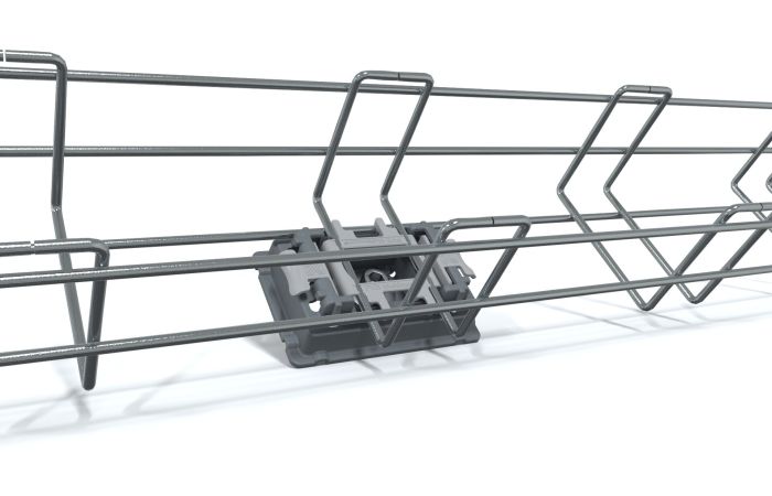 Laikiklis vieliniui loveliui tvirtinti prie K2 bėgelių PVX Minimount rail - K2 SYSTEMS