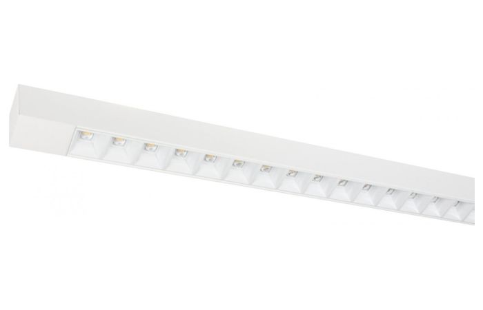 Šviestuvas pakabinamas LED 32W IP40 3000K 5008lm 1524x47mm H-60mm Etesian U LED1x5300 J108 T830 WGC LO3 - NORTHCLIFFE