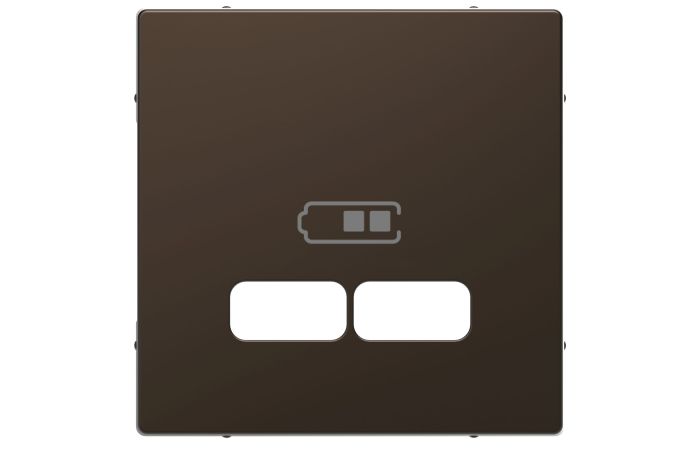 Cen.pla. USB charger T mom SDsg, MTN4367-6052, WIRING DEVICES, MERTEN, WD RANGES FLUSH, WHITE AND PW (T0) - SCHNEIDER ELECTRIC (pavadinimas tikslinamas)