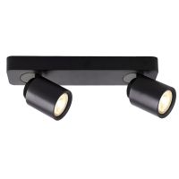 Šviestuvas v/t 2x50W GU10 D-65mm H-110mm juodas LIBRAE LINEAR II - DEKO LIGHT