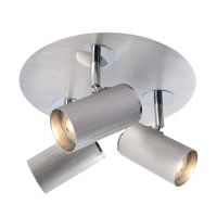 Šviestuvas v/t 3x50W GU10 D-250mm H-124mm sidabrinės spalvos INDI III - DEKO LIGHT