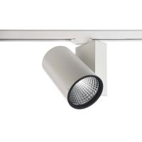 Prožektorius LED 77W 4000K 7400lm į 3F bėgelį 255x182mm H-120mm baltos spalvos AARON - DEKO LIGHT