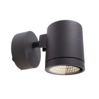 Šviestuvas v/t LED 9W IP55 3000K 810lm D-84mm H-100mm dimeriuojamas antracito spalvos BRA MOBBY II - DEKO LIGHT
