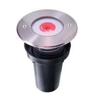 Šviestuvas į/ž LED 7.9W 24V IP67 5700-7000K 257lm RGBW D-116mm H-79mm nerūdijančio plieno sidabrinės spalvos su laidu 0.5m HOROLOGII - DEKO LIGHT