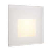 Dangtelis šviestuvui 78x78mm į sieną baltos matinės spalvos ALWAID 2 - DEKO LIGHT