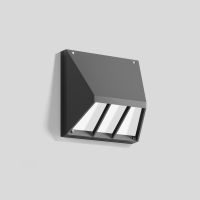 Šviestuvas v/t LED 34W IP65 3000K 3556lm 280x280mm H-150mm asimetrinis grafito spalvos BRA DALI - BEGA