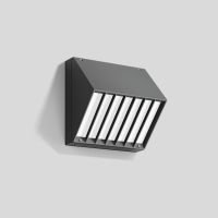 Šviestuvas v/t LED 15.8W IP65 3000K 1466lm 280x280mm H-175mm asimetrinis grafito spalvos BRA - BEGA