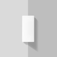 Šviestuvas v/t 2xE27 IP44 140x300mm H-140mm ant kampo grafito spalvos - BEGA