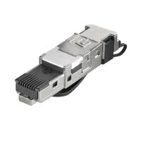 Kištukas RJ45 FTP Kat.6A IP20 surenkamas IE-PS-RJ45-FH-BK-B - WEIDMULLER