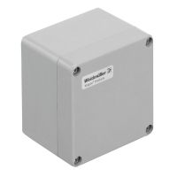 Dėžutė v/t 120x122x90mm E60 polyesteris IP66 pilka KLIPPON POK 121209 - WEIDMULLER