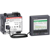 Įrenginys matavimo universalus 3DI RS485 Modbus su LCD ekranu PM8214 PowerLogic - SCHNEIDER ELECTRIC