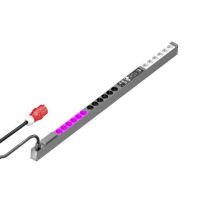 Blokas maitinimo PDU metered 18xSCHUKO kabeliu 3m kištukas CEE 5P 16A DK 7979.233 - RITTAL