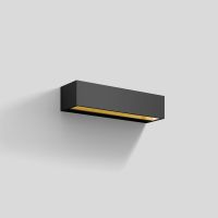 Šviestuvas v/t LED 13.7W IP20 3000K 778lm 300x65mm H-80mm juodos/žalvario matinės spalvos šviečia aukštyn/žemyn - BEGA