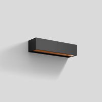 Šviestuvas v/t LED 13.7W IP20 3000K 675lm 300x65mm H-80mm juodos/vario matinės spalvos šviečia aukštyn/žemyn - BEGA