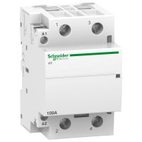 Kontaktorius 2P 100A 230V AC 2no 3 modulių ICT Acti9 - SCHNEIDER ELECTRIC