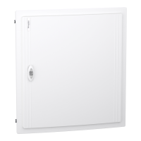 Skydelis p/t 72 modulių IP40 baltos durys XS 3R24M PrismaSeT - SCHNEIDER ELECTRIC