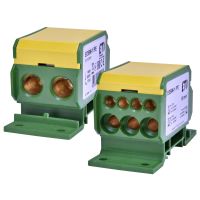 Gnybtas paskirstymo (2x4-50mm2 3x2.5-25mm2 4x2.5-16mm2) geltonai žalias EDBM-1/PE - ETI