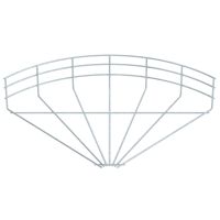 Kampas 90 laipsnių vieliniam loveliui 105x400mm karštai cinkuotas GRB 90 140 FT - OBO BETTERMANN