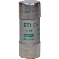 Saugiklis 1A 22x58mm aM 690V AC CH22 cilindrinis - ETI