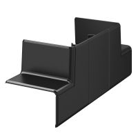 Adapteris T formos 53x100 Rapid 45-2 be halogenų juodas RAL9005 GK-TR53100SW - OBO BETTERMANN