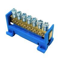 Gnybtas 7x16mm2 mėlynas N7 IP00 - MOREK