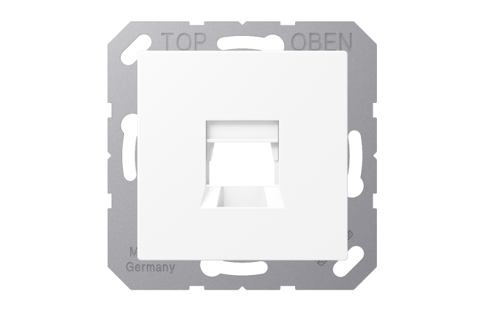 Dangtelis moduliniam lizdui su užuolaidėle baltos matinės spalvos A - JUNG