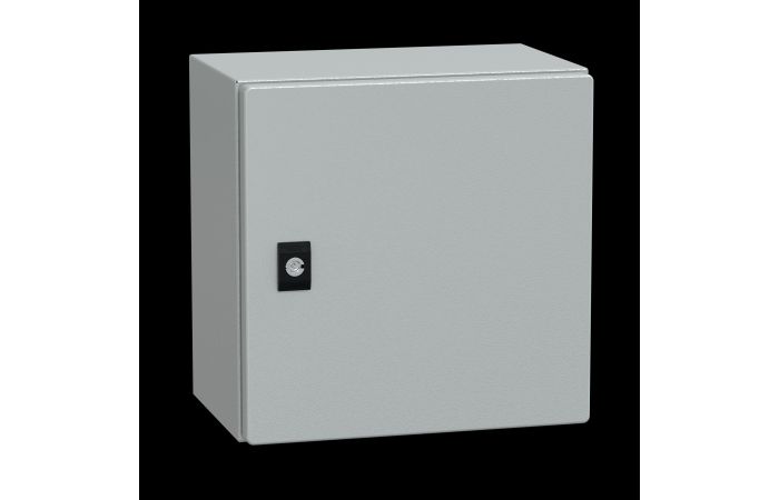 Skydas v/t 300x300x200 IP66 metalinis su montažine plokšte CRN - SCHNEIDER ELECTRIC