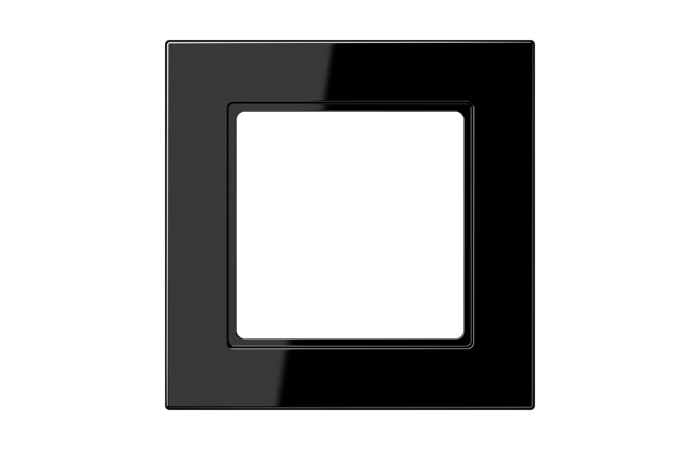 Rėmelis viengubas juodas A550 - JUNG