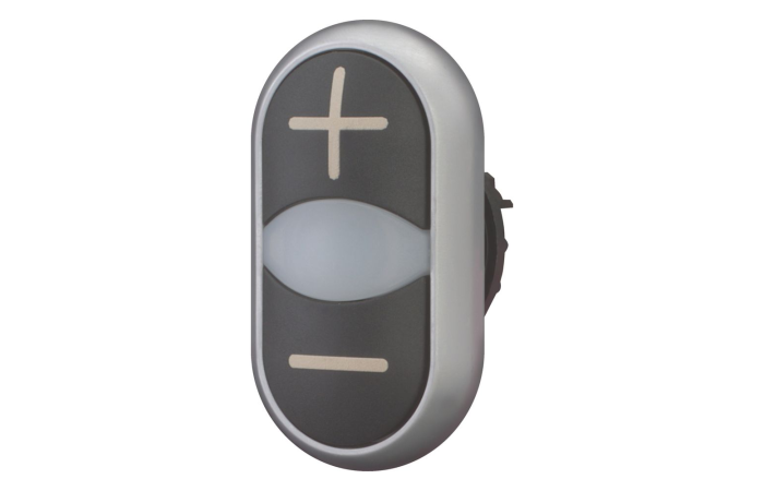 Galvutė mygtukui dviguba M22-DDL-S-X4/X5 - EATON