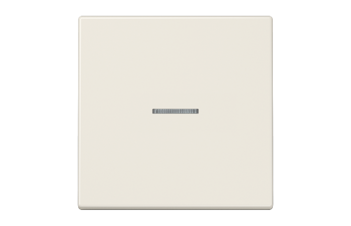 Klavišas viengubas jungikliui su apšvietimu dramblio kaulo spalvos LS - JUNG