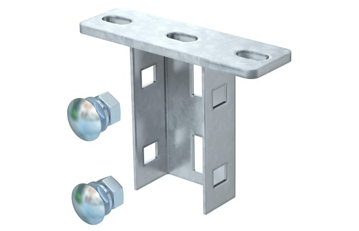 Pagrindas U profiliui karštai cinkuotas KU 3 FT - OBO BETTERMANN