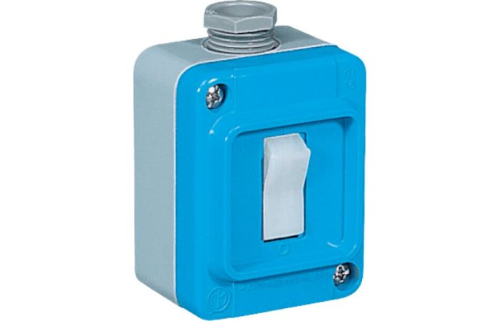 Jungiklis v/t viengubas 10A 400V IP67 - PALAZZOLI