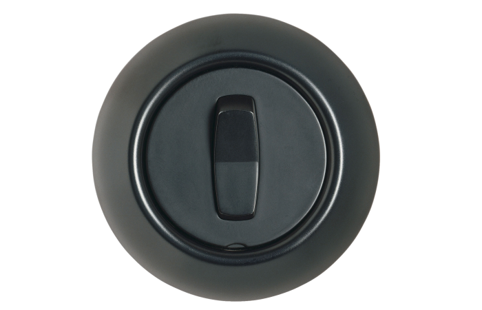 Perjungiklis v/t viengubas varžtiniai kontaktai juodos spalvos 16A 250V AC Renova - SCHNEIDER ELECTRIC