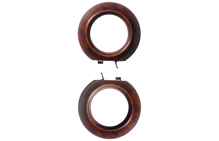 Renova Combination fra outer walnut, WDE011457, WIRING DEVICES, RENOVA, FRAME - SCHNEIDER ELECTRIC (pavadinimas tikslinamas)